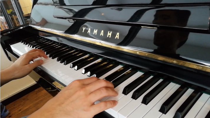 Japan Used Piano Yamaha U2 - Canon In D